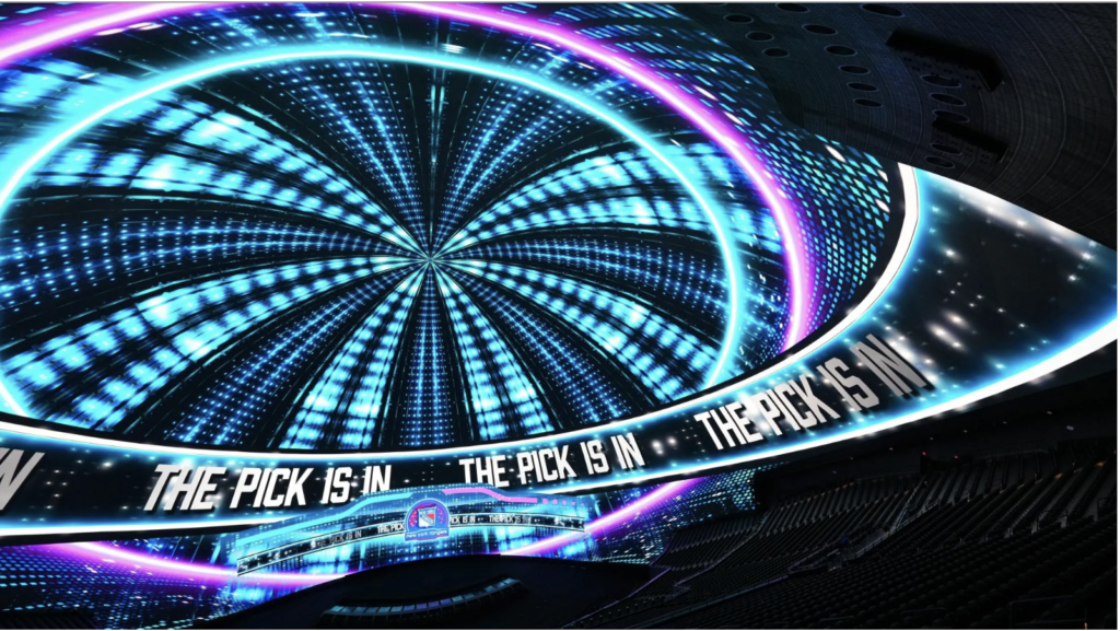 National Hockey League (NHL) Draft and the Sphere Set Make History in Las Vegas
